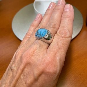 Beautiful turquoise ring from Lia Sophia